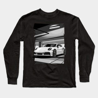 911 turbo illustration graphics Long Sleeve T-Shirt